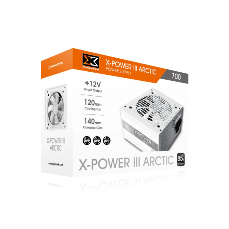 Xigmatek X-Power III Arctic 700W Power Supply - مزود الطاقة